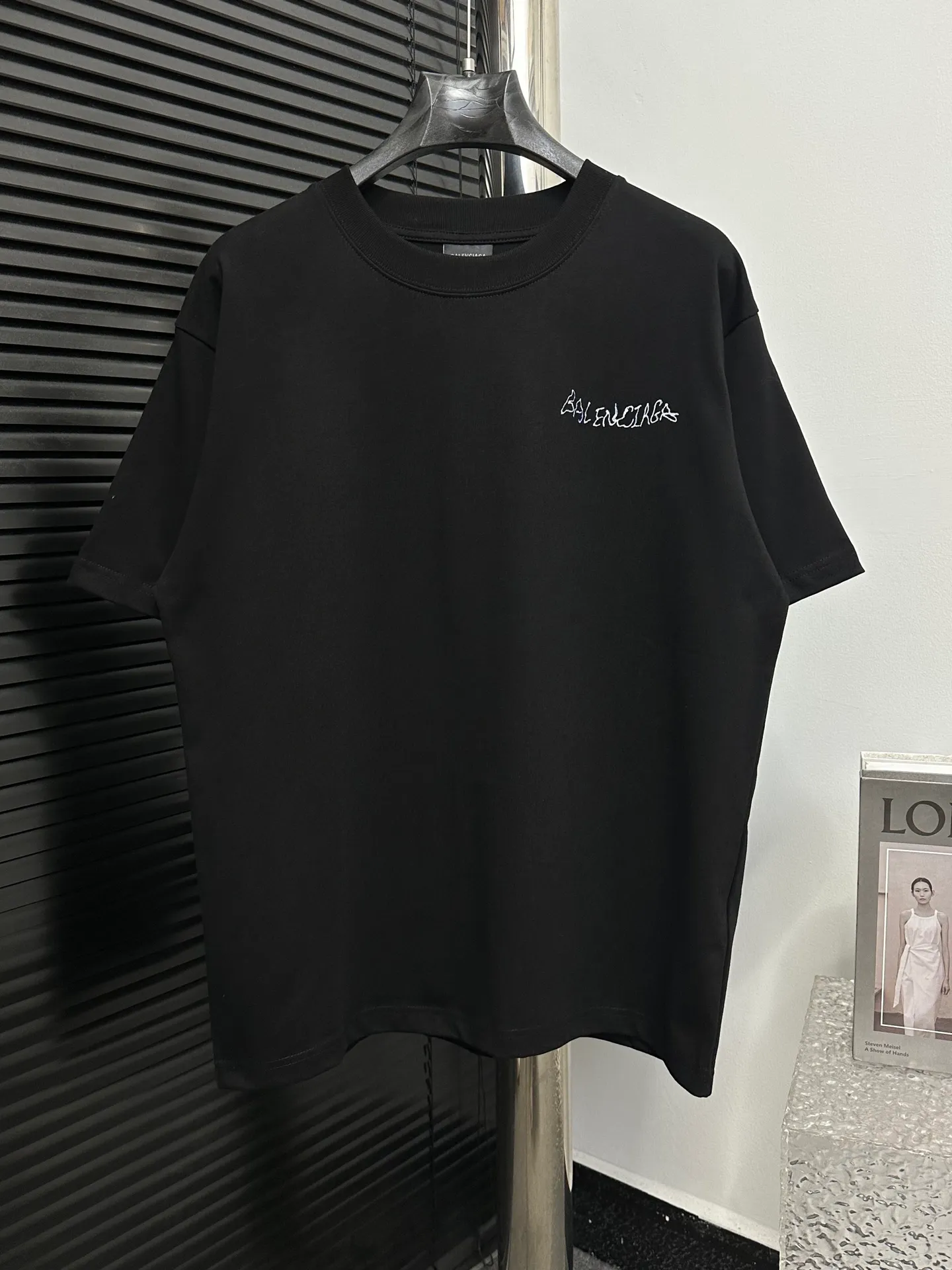 【BALENCIAGA 】 T 280 Same Style ：White Black Size：1XS-L